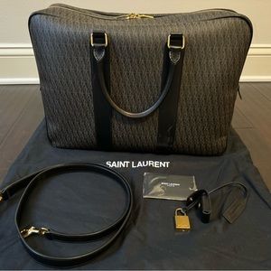 Saint Laurent Toile Monogram -Authenticity Card,Strap, Dustbag,lock/key included